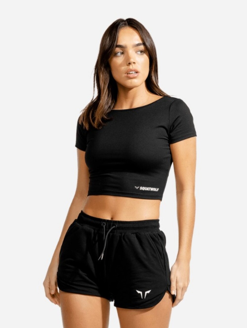 Squat Wolf Crop Top